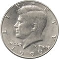 США 1/2 доллара 1990 год (D)