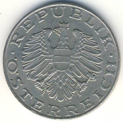 Австрия 10 шиллингов 1978 год