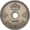 Норвегия 50 эре 1946 год