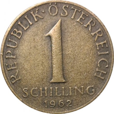 Австрия 1 шиллинг 1962 год