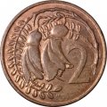 Новая Зеландия 2 цента 1981 год - Цветки куаваи