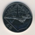 Олдерни 5 фунтов 2008 год