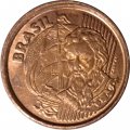 Бразилия 1 сентаво 2001 год