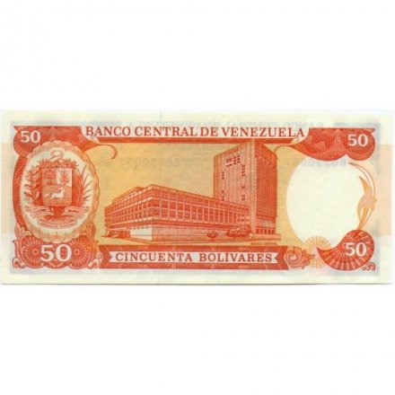 Венесуэла 50 боливаров 1998 год - UNC