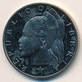 Либерия 1 доллар 1975 год
