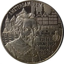 Нидерланды 5 евро 1997 год - Питер Корнелисзон Хофт