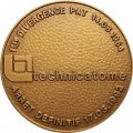 Настольная медаль 1ere Divergence pat 14.08.1964. Arret definitif 17.03.1992