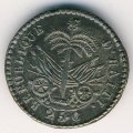 Гаити 25 сантимов 1827 год