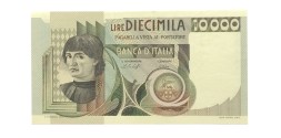 Италия 10000 лир 1976 год - UNC