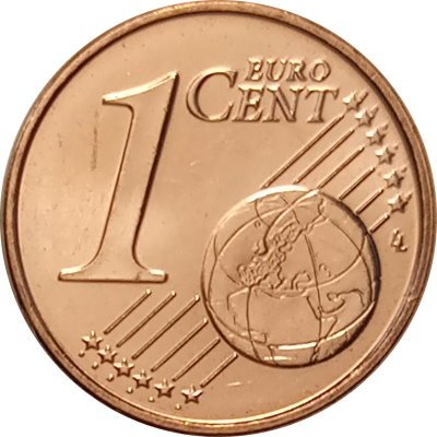 Люксембург 1 евроцент 2015 год - Великий герцог Люксембурга Анри UNC