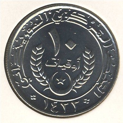 Мавритания 10 угий 2003 год