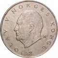 Норвегия 5 крон 1983 год - Король Улаф V