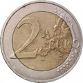 Франция 2 евро 2012 год - 10 лет наличному обращению евро