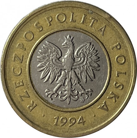 Польша 2 злотых 1994 год