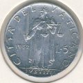 Ватикан 5 лир 1952 год - Папа Пий XII. Богиня правосудия