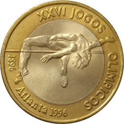 Португалия 200 эскудо 1996 год - Олимпийские Игры, Атланта 1996