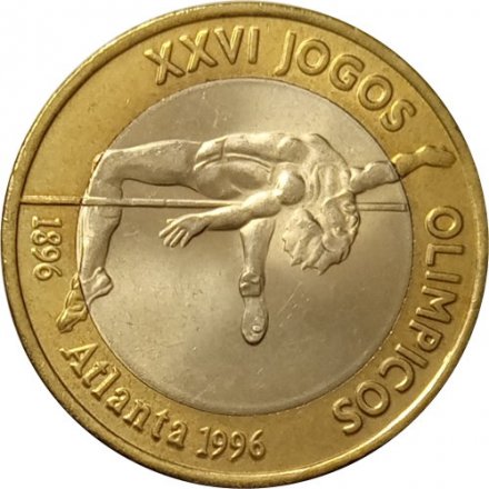 Португалия 200 эскудо 1996 год - Олимпийские Игры, Атланта 1996