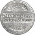 Веймарская республика 50 пфеннигов 1920 год (D)