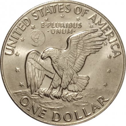 США 1 доллар 1973 год - Доллар Эйзенхауэра (D)