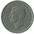 Великобритания 1/2 кроны 1950 год