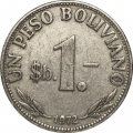 Боливия 1 песо боливиано 1972 год