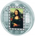 Острова Кука 20 долларов 2016 год - Леонардо да Винчи. Мона Лиза