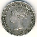 Великобритания 4 пенса 1858 год