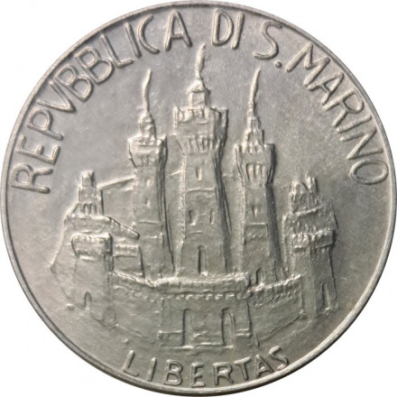 Сан-Марино 10 лир 1984 год - Алессандро Вольта