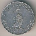 Парагвай 1 песо 1889 год