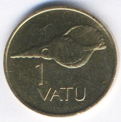 Вануату 1 вату 1999 год - Океаническая раковина