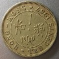 Гонконг 10 центов 1957 год (KN)