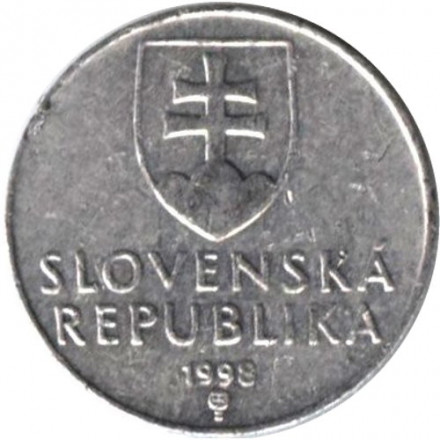Словакия 10 геллеров 1998 год
