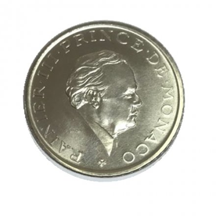 Монако 2 франка 1982 год (unc)