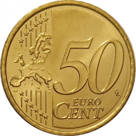 Испания 50 евроцентов 2012 год - Мигель де Сервантес