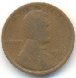 США 1 цент 1918 год