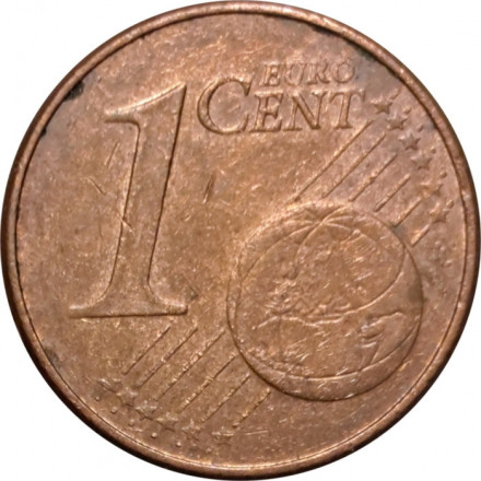 Германия 1 евроцент 2002 год (G)