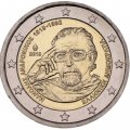 Греция 2 евро 2019 год - 100 лет со дня рождения Манолиса Андроникоса