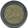 Германия 2 евро 2003 год - Федеральный орёл (D)