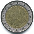 Германия 2 евро 2003 год - Федеральный орёл (D)