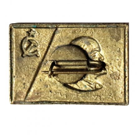 Значок Ленин, тяжелый