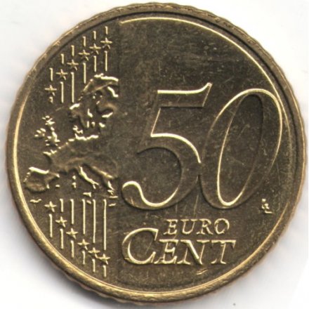 Нидерланды 50 евроцентов 2011 год