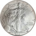 США 1 доллар 2010 год - Шагающая свобода (без отметки МД)  