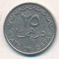 Катар 25 дирхамов 1987 год