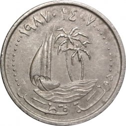 Катар 25 дирхамов 1987 год