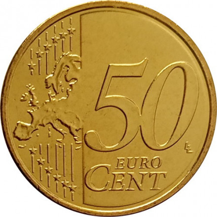 Кипр 50 евроцентов 2011 год - Судно «Кирения» UNC