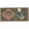 Венгрия 1000 пенгё 1945 год - G