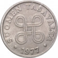 Финляндия 5 пенни 1977 год (алюминий)
