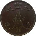 Финляндия 5 пенни 1872 год