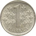 Финляндия 1 марка 1967 год