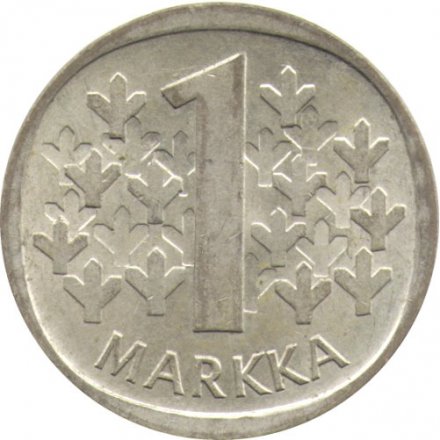 Финляндия 1 марка 1967 год